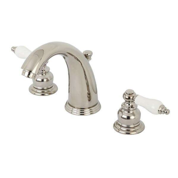 KB986PLPN Victorian 2-Handle 8" Widespread Bathroom Faucet, Nickel